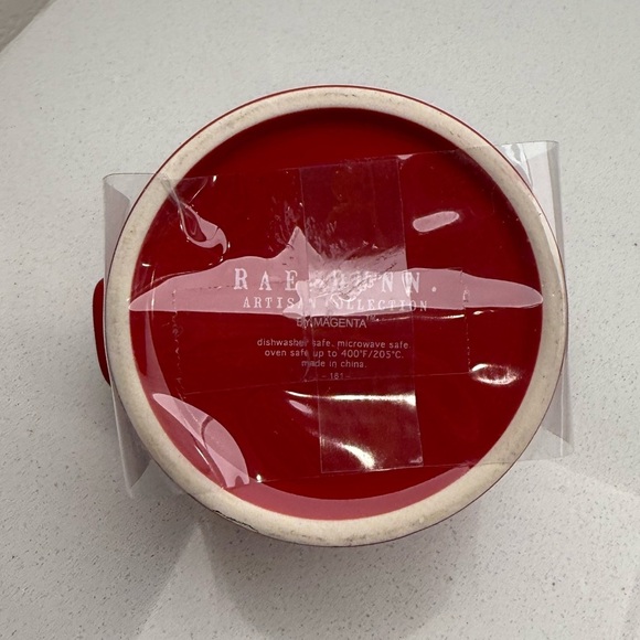 Rae Dunn Red Mini Lidded Pot Glazed Ceramic XOXO Valentine's Day - Picture 7 of 10